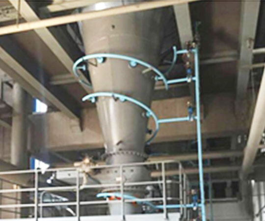 HL type high efficiency pneumatic fluidized blanking device